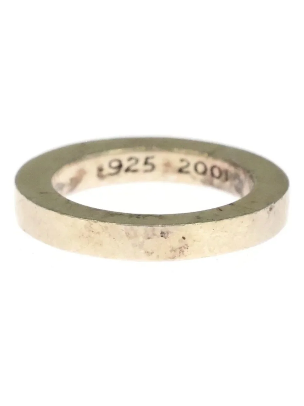 Chrome Hearts Spacer Pln Plain Ring Silver
